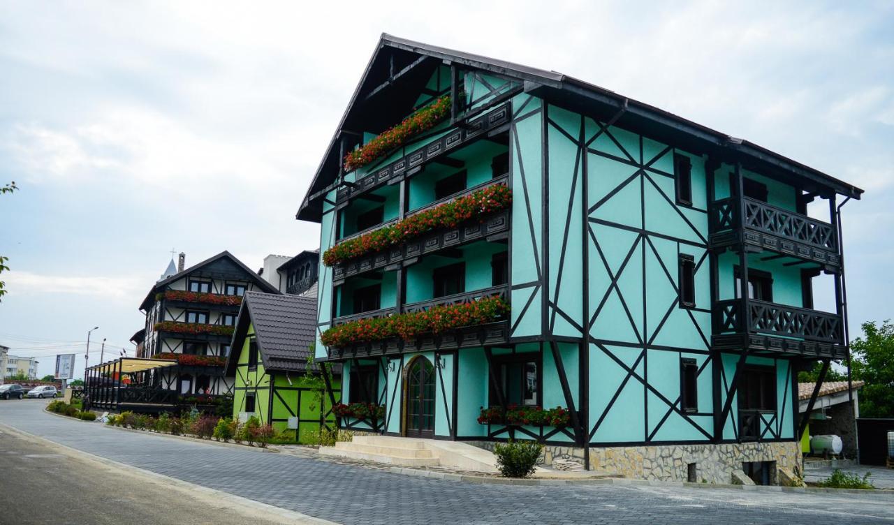 ホテル Vila Alsace Podu' Cu Lanturi Bacău エクステリア 写真